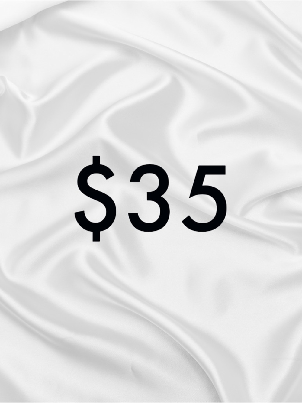 $35 Listing - Live Sale